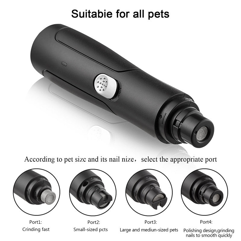 PawCare™ Nail Grinder – Safe, Rechargeable Grooming