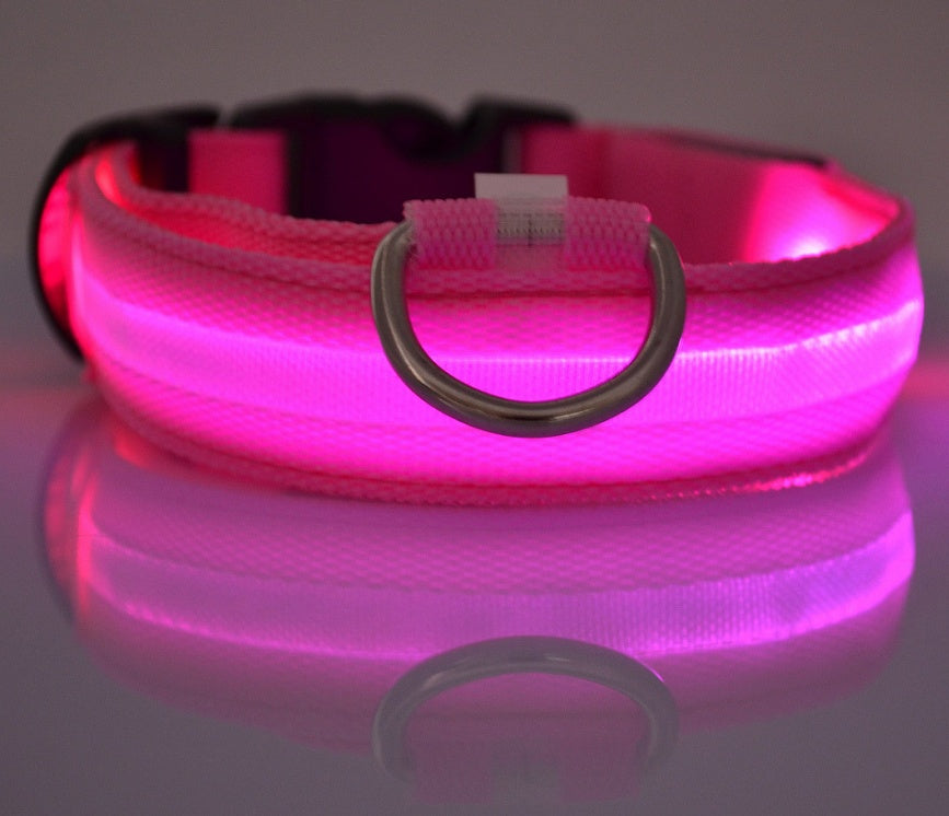 GlowPaw Safety Collar – Nighttime Peace of Mind