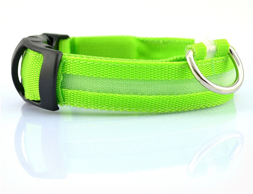 GlowPaw Safety Collar – Nighttime Peace of Mind